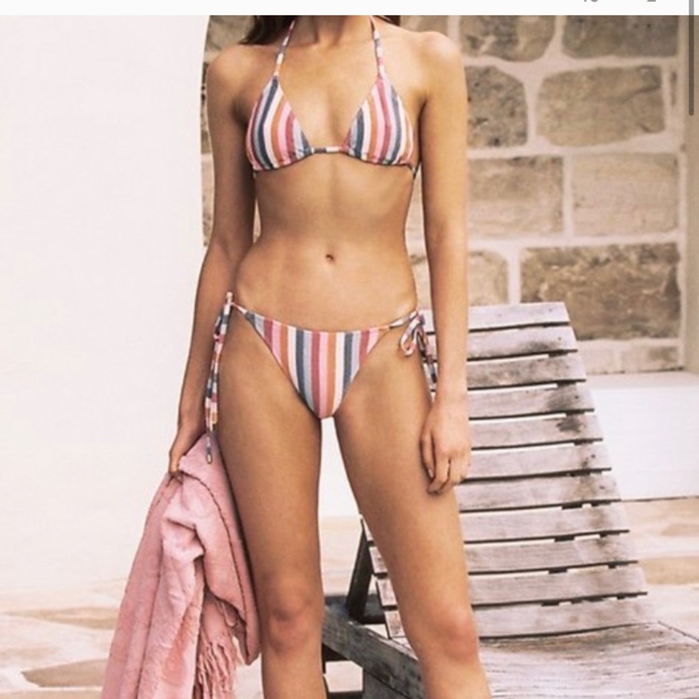 PEONY Two-Piece Triangle Bikini
